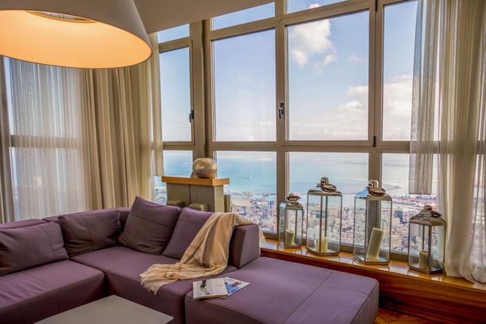 חיפה Nof Hotel חדר תמונה