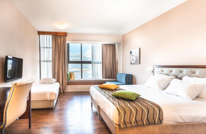 חיפה Nof Hotel חדר תמונה